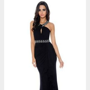 Crystal Knot Maxi Dress by Decode 1.8